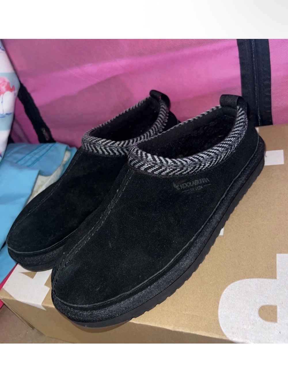 UGG Women's Tasman II Slipper Black Size 8